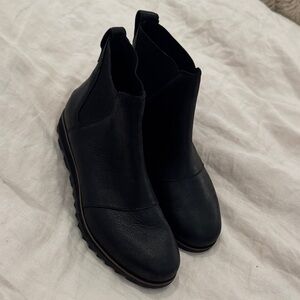 Sorel Black Ankle Booties